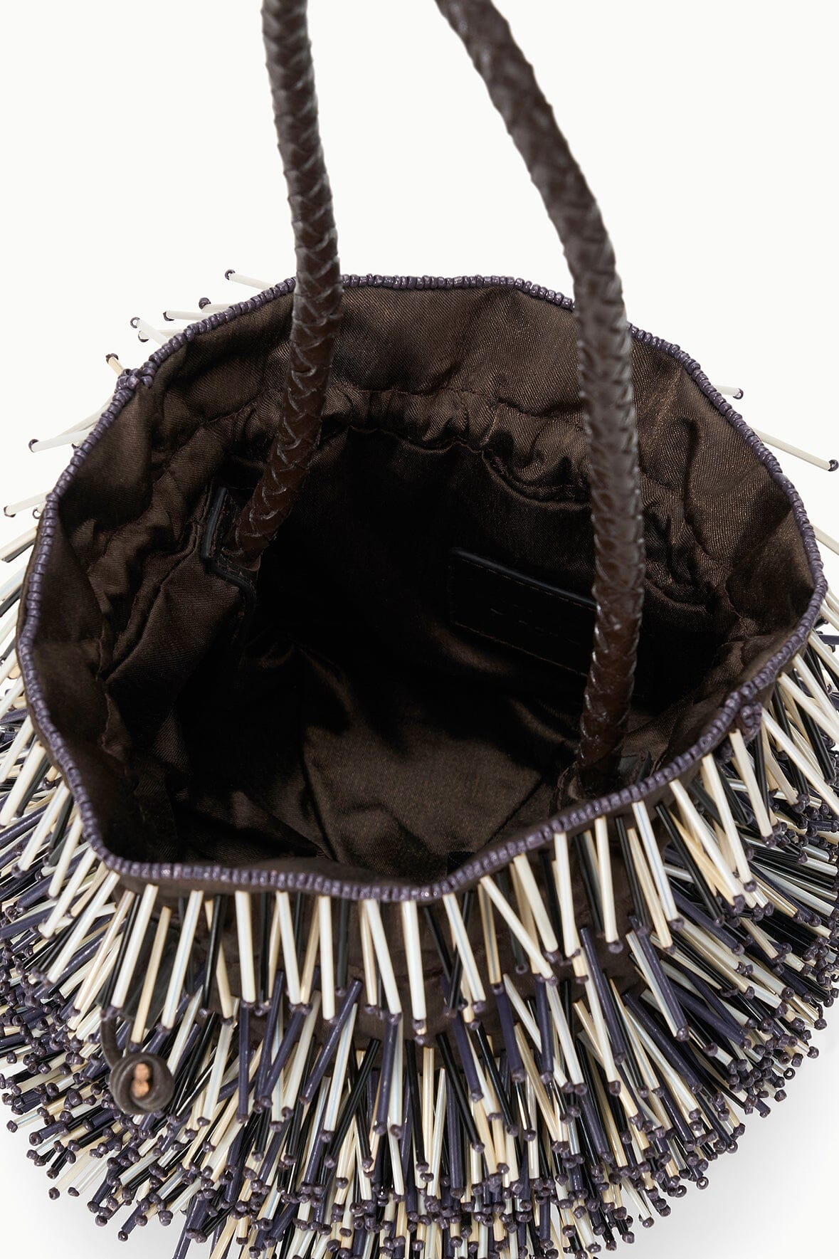 Porcupine Bag | Black Beaded Multi — 9