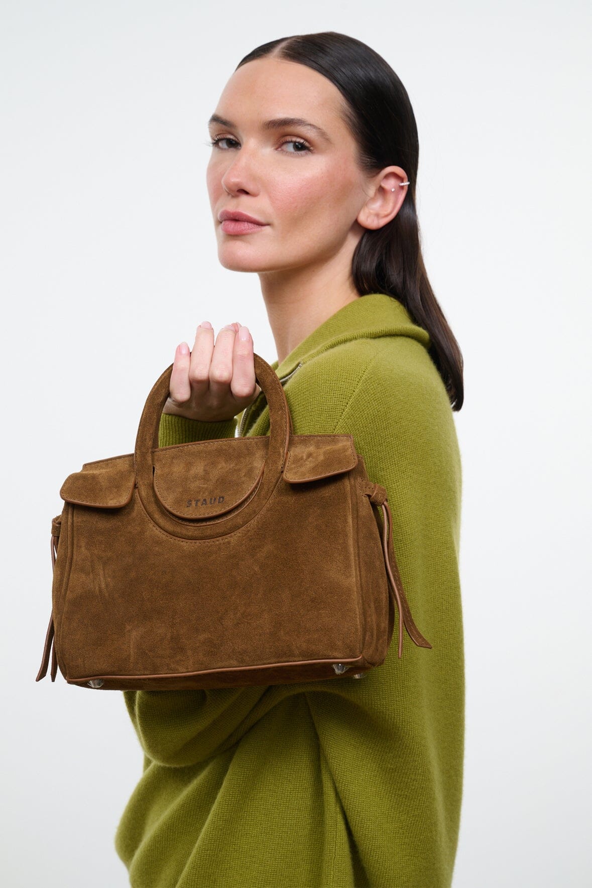 Maude Mini Carryall | Cigar — 4