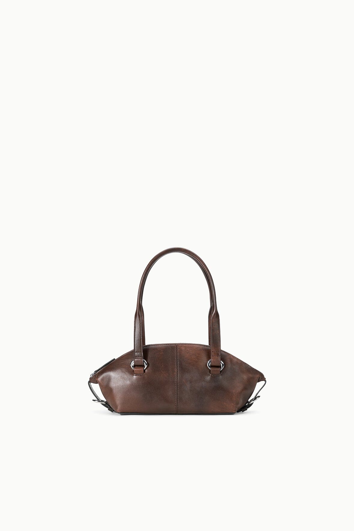Hester Mini Shoulder Bag | Espresso Distressed — 1