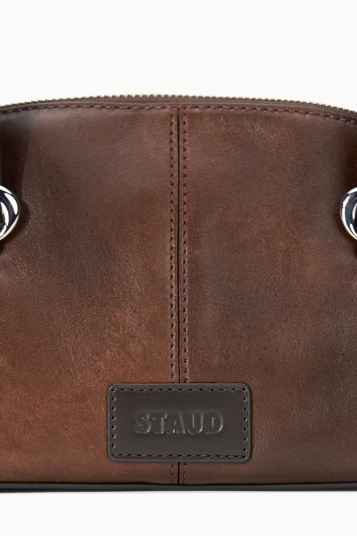 Hester Mini Shoulder Bag | Espresso Distressed — 6