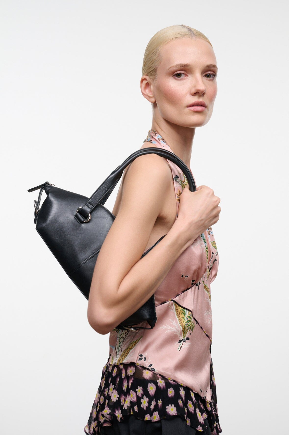 Hester Mini Shoulder Bag | Black — 4