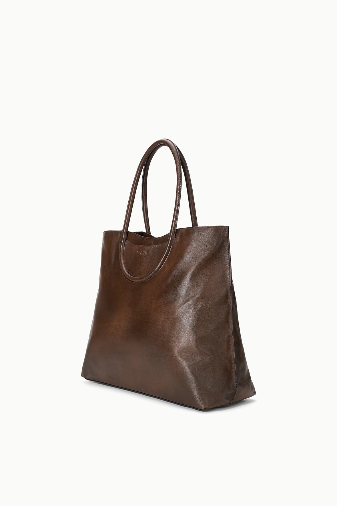 Maude North South Tote | Espresso Distressed — 8