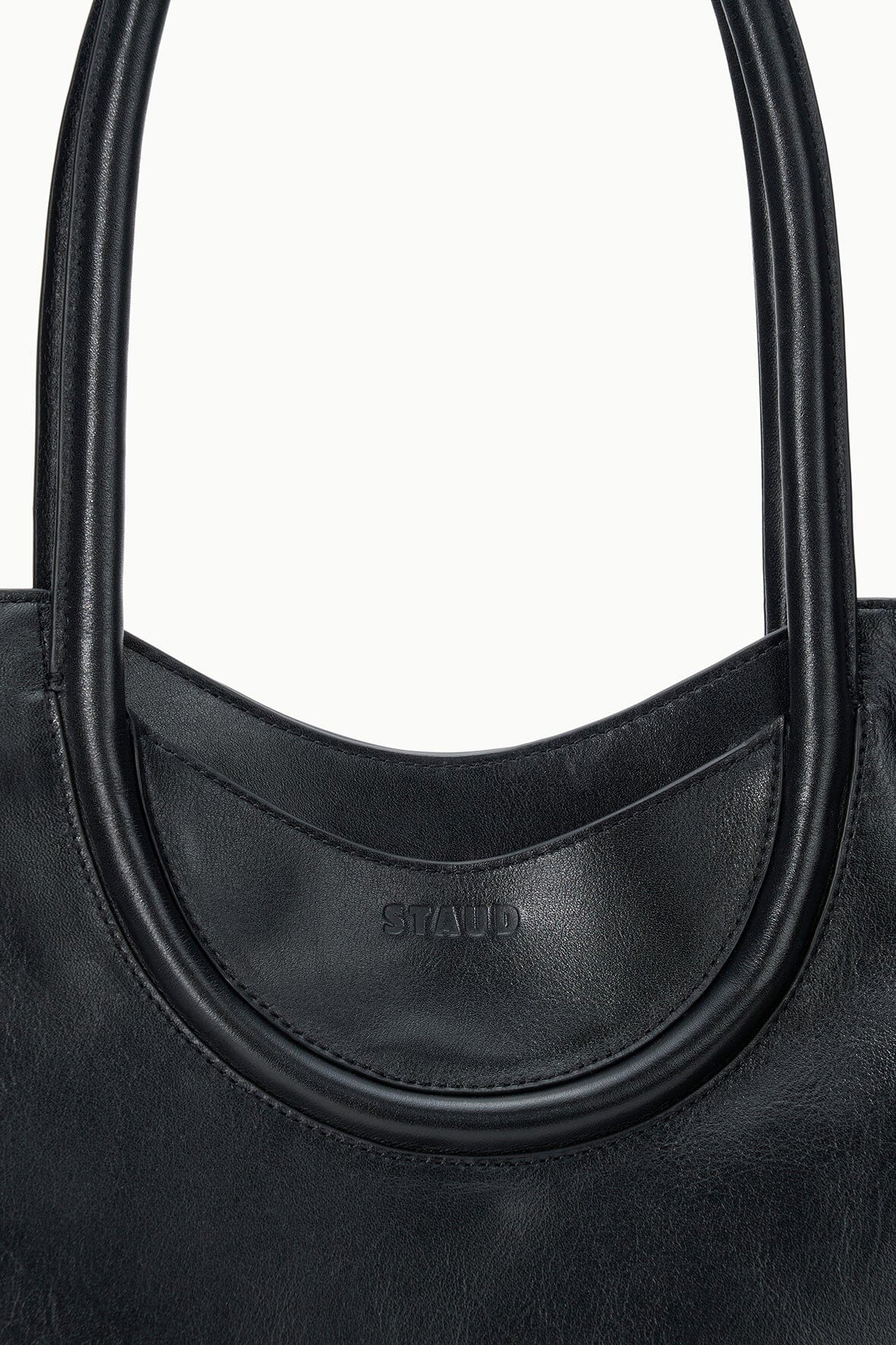 Maude North South Tote | Black — 3