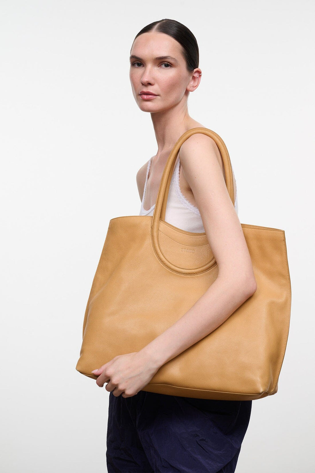 Maude North South Tote | Cashew — 1