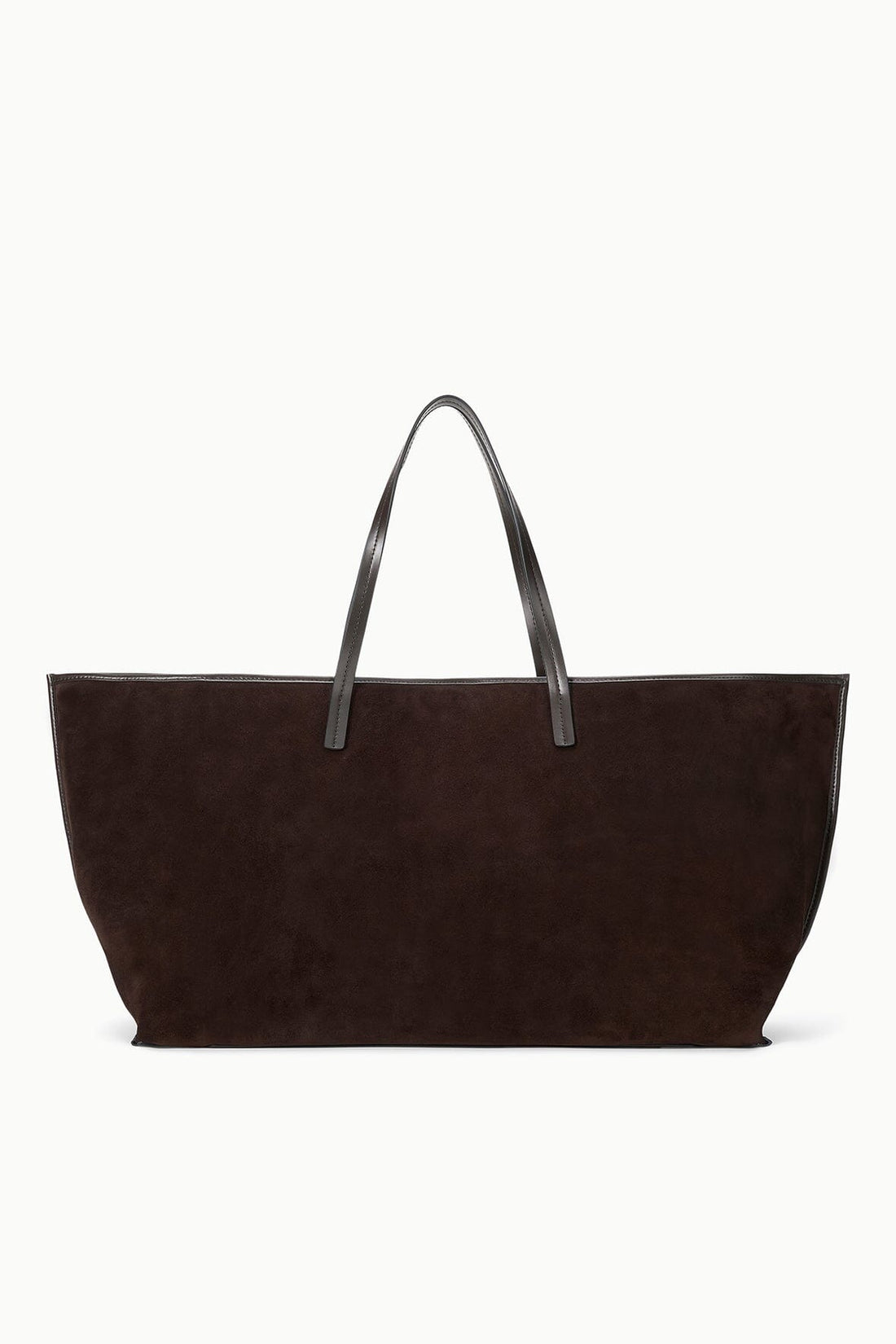 Christos Large Tote | Espresso Suede — 1