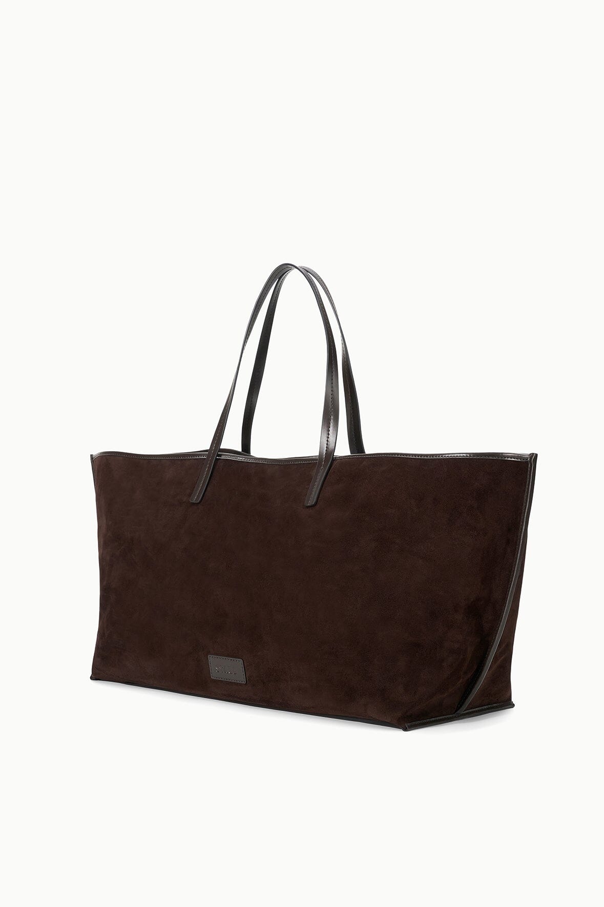 Christos Large Tote | Espresso Suede — 5