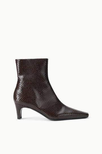Wally Ankle Boot | Espresso Snake — 1