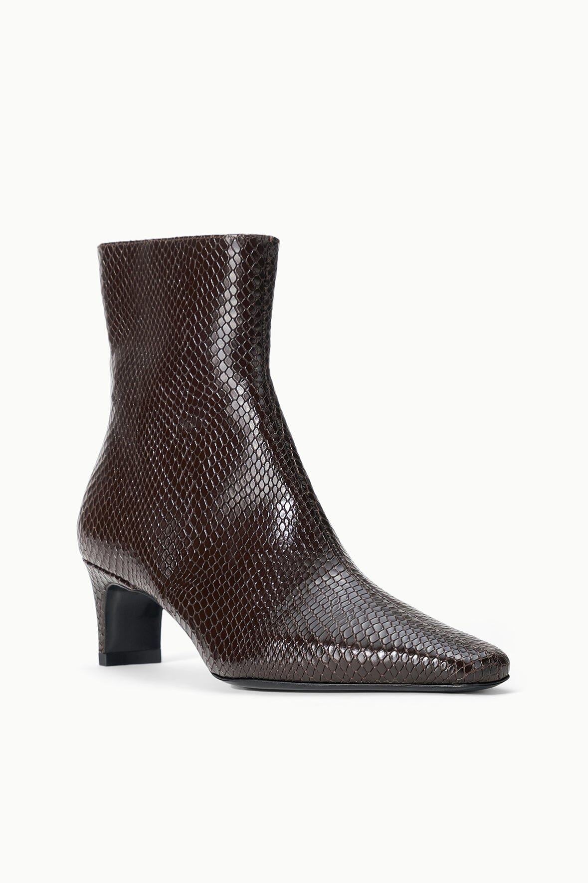 Wally Ankle Boot | Espresso Snake — 2
