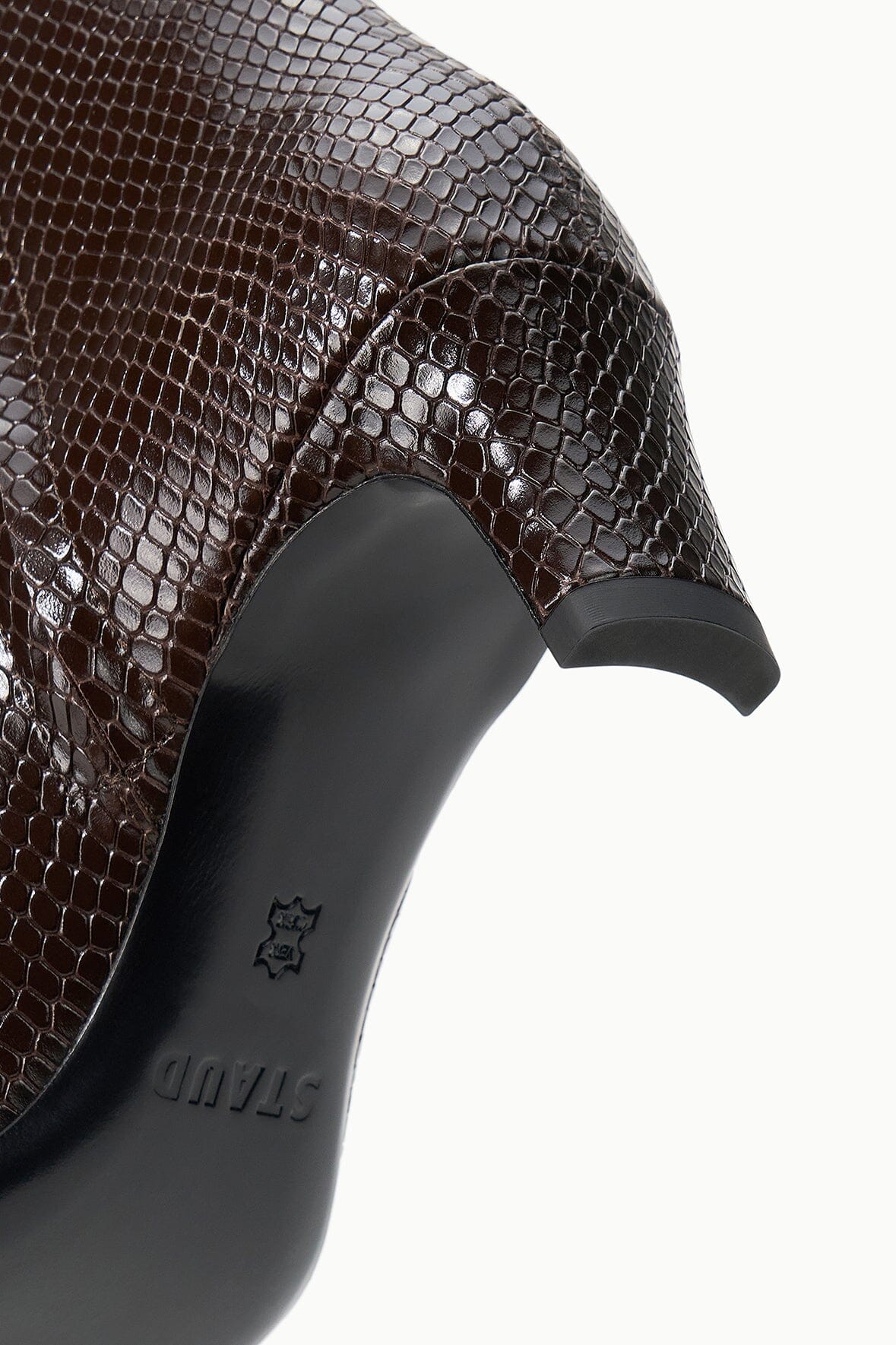 Wally Ankle Boot | Espresso Snake — 8