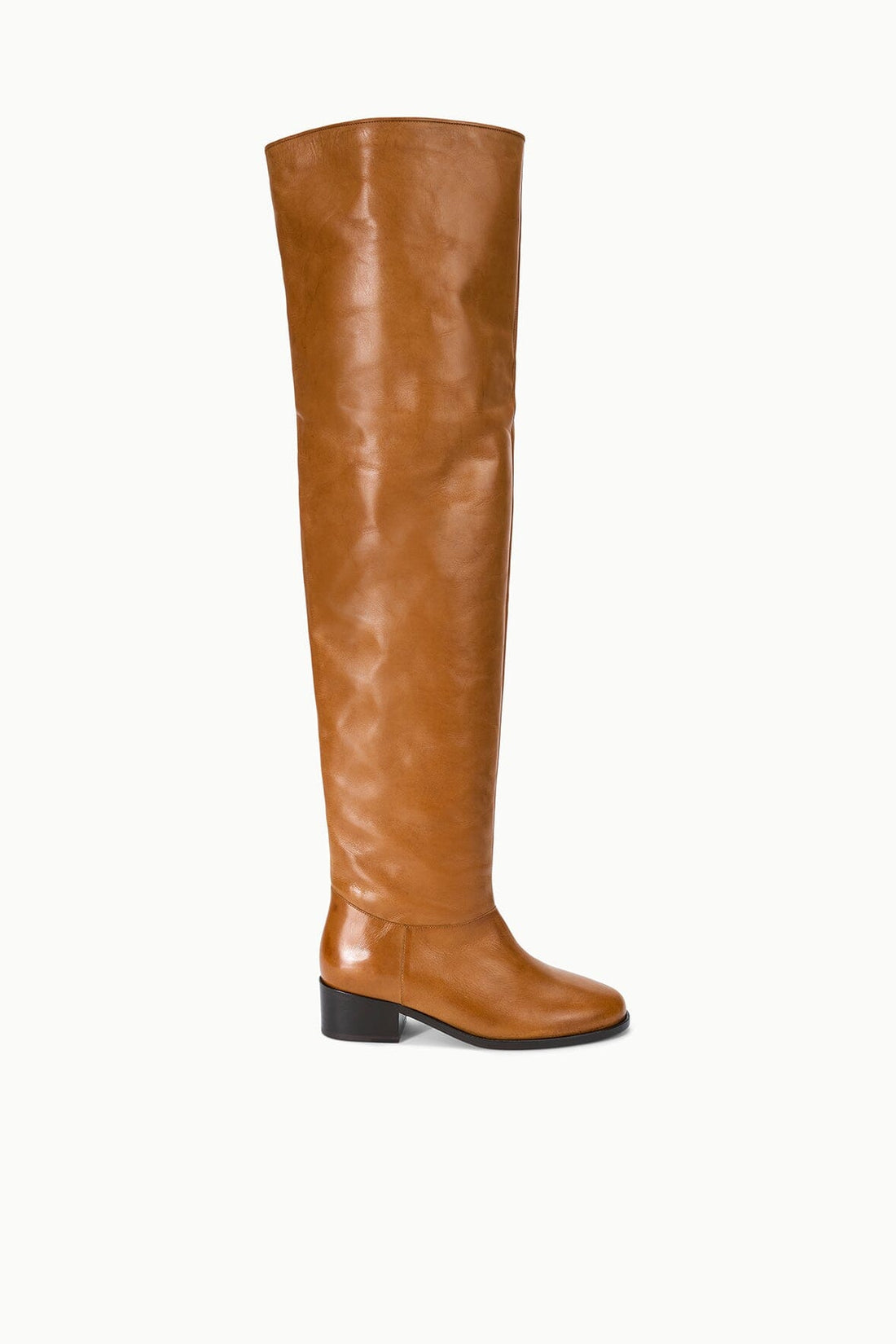 Arlo Over the Knee Boot | Cashew Distressed — 1