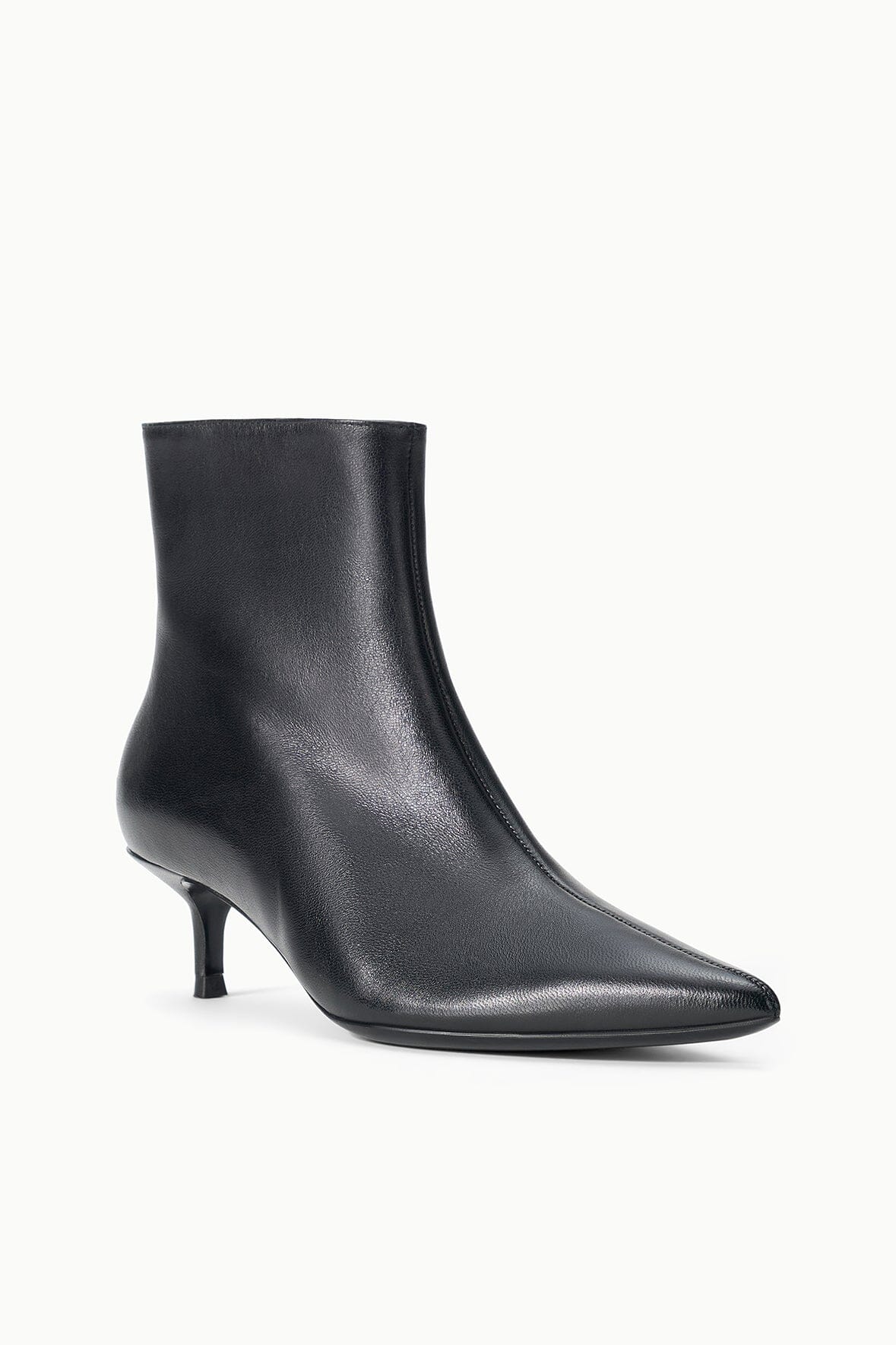 Sebastian Ankle Kitten Heel Boot | Black — 2
