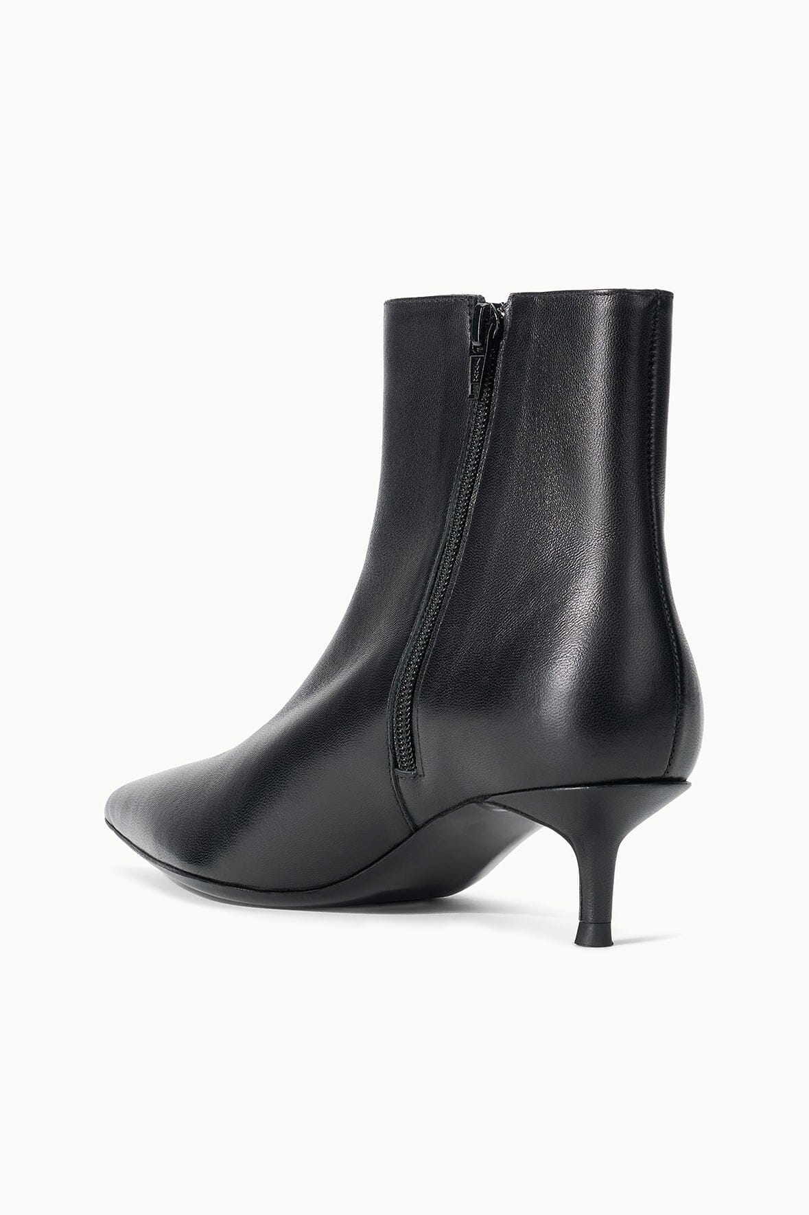 Sebastian Ankle Kitten Heel Boot | Black — 6