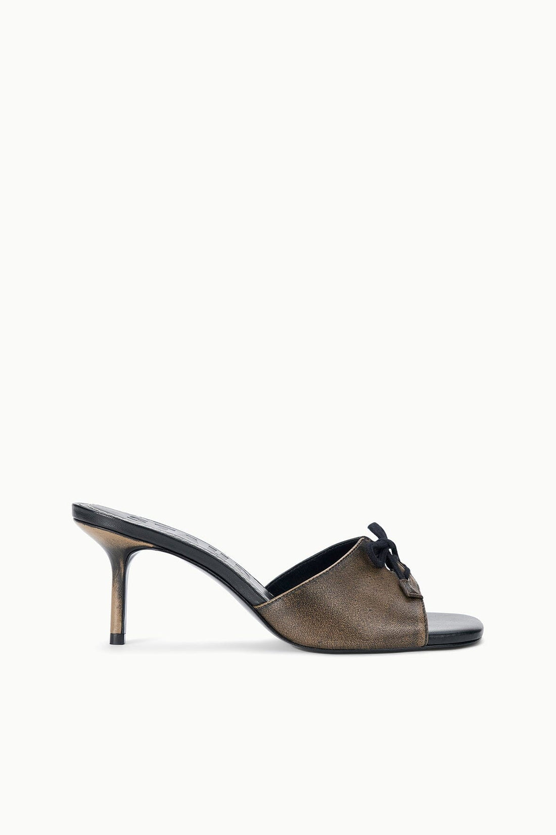 Blake Mule | Black Distressed — 1