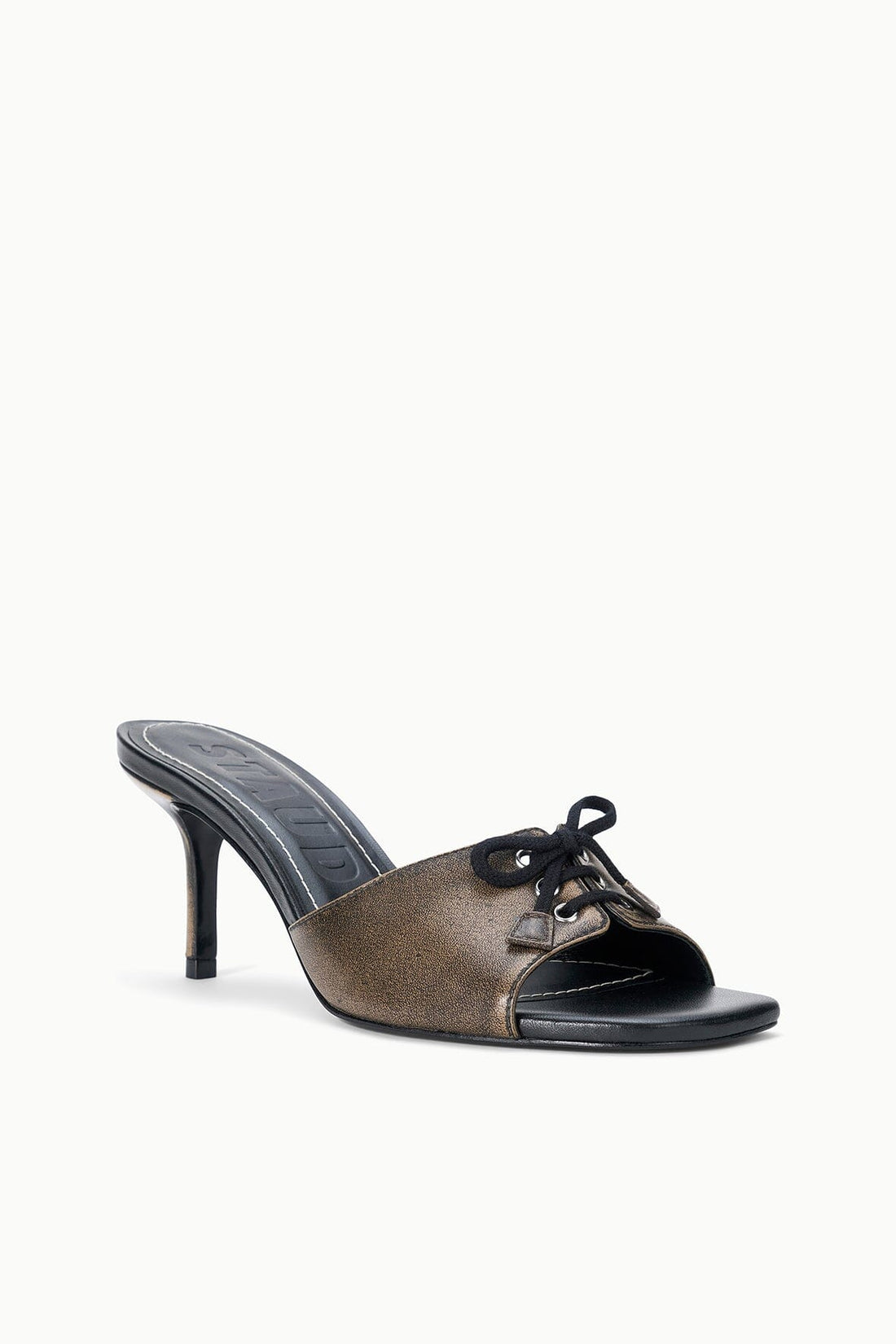 Blake Mule | Black Distressed — 1