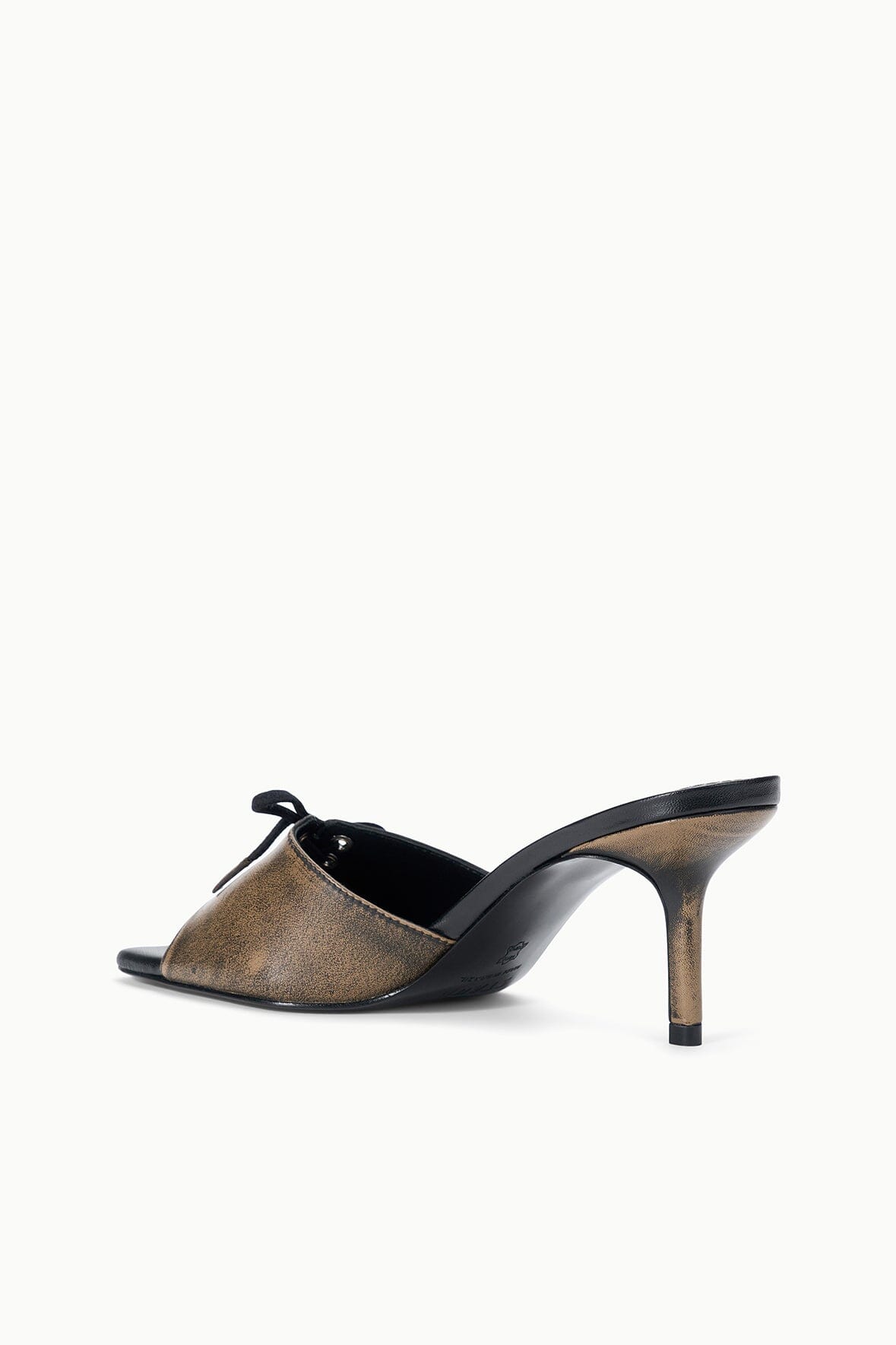Blake Mule | Black Distressed — 8