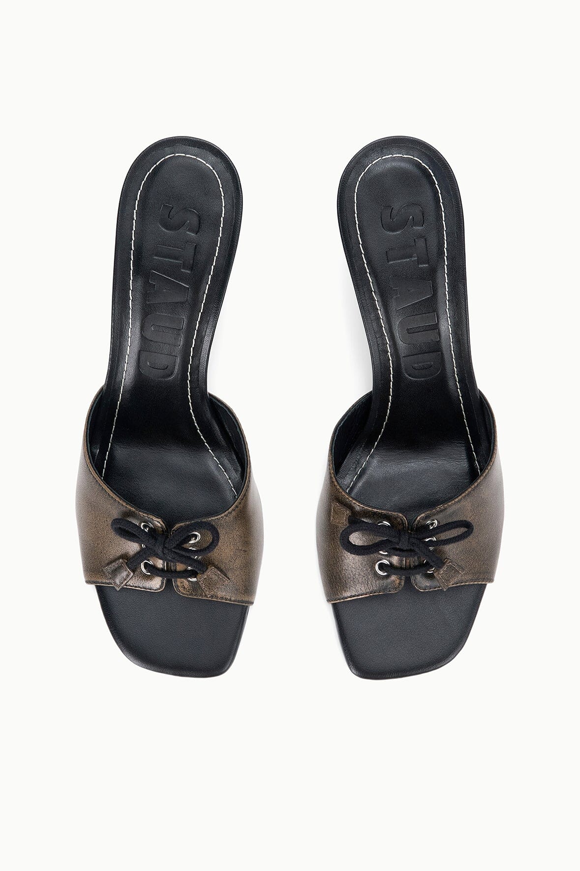 Blake Mule | Black Distressed — 7