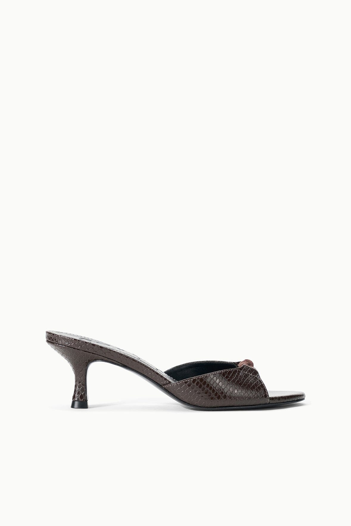 Brynn Mule | Espresso Snake — 1