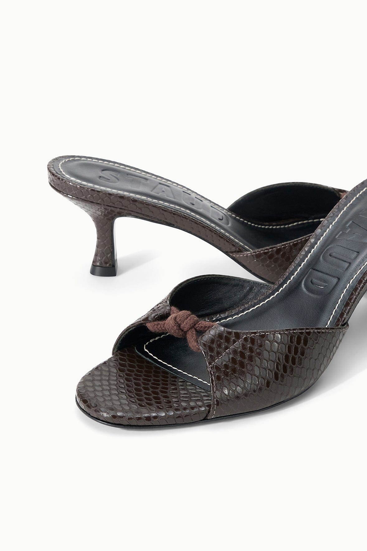 Brynn Mule | Espresso Snake — 7