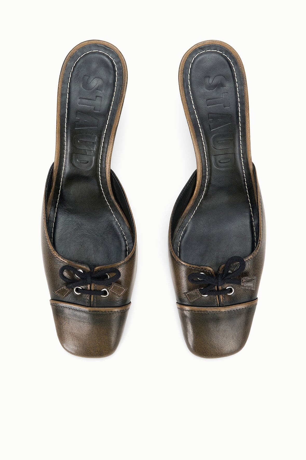 Faye Mule | Black Distressed — 7