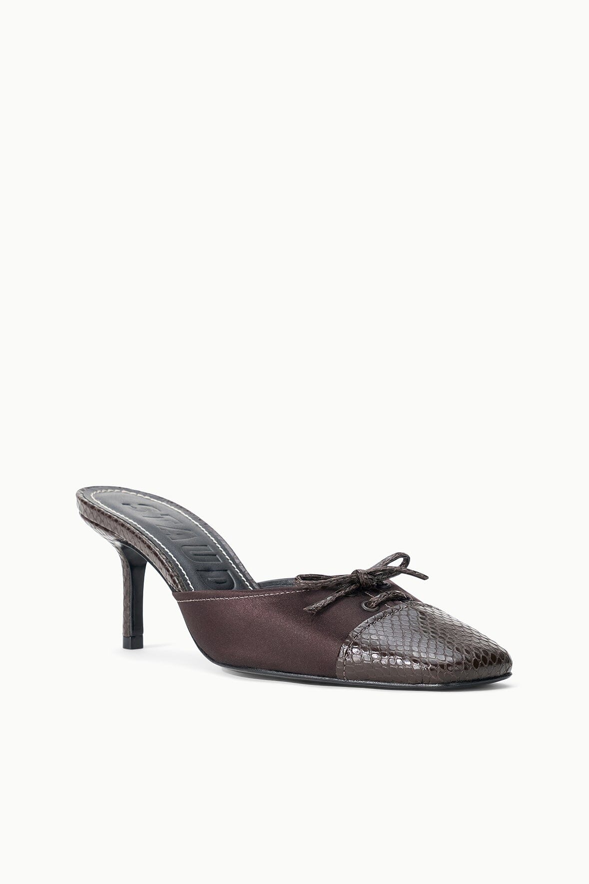 Faye Mule | Espresso Snake — 2