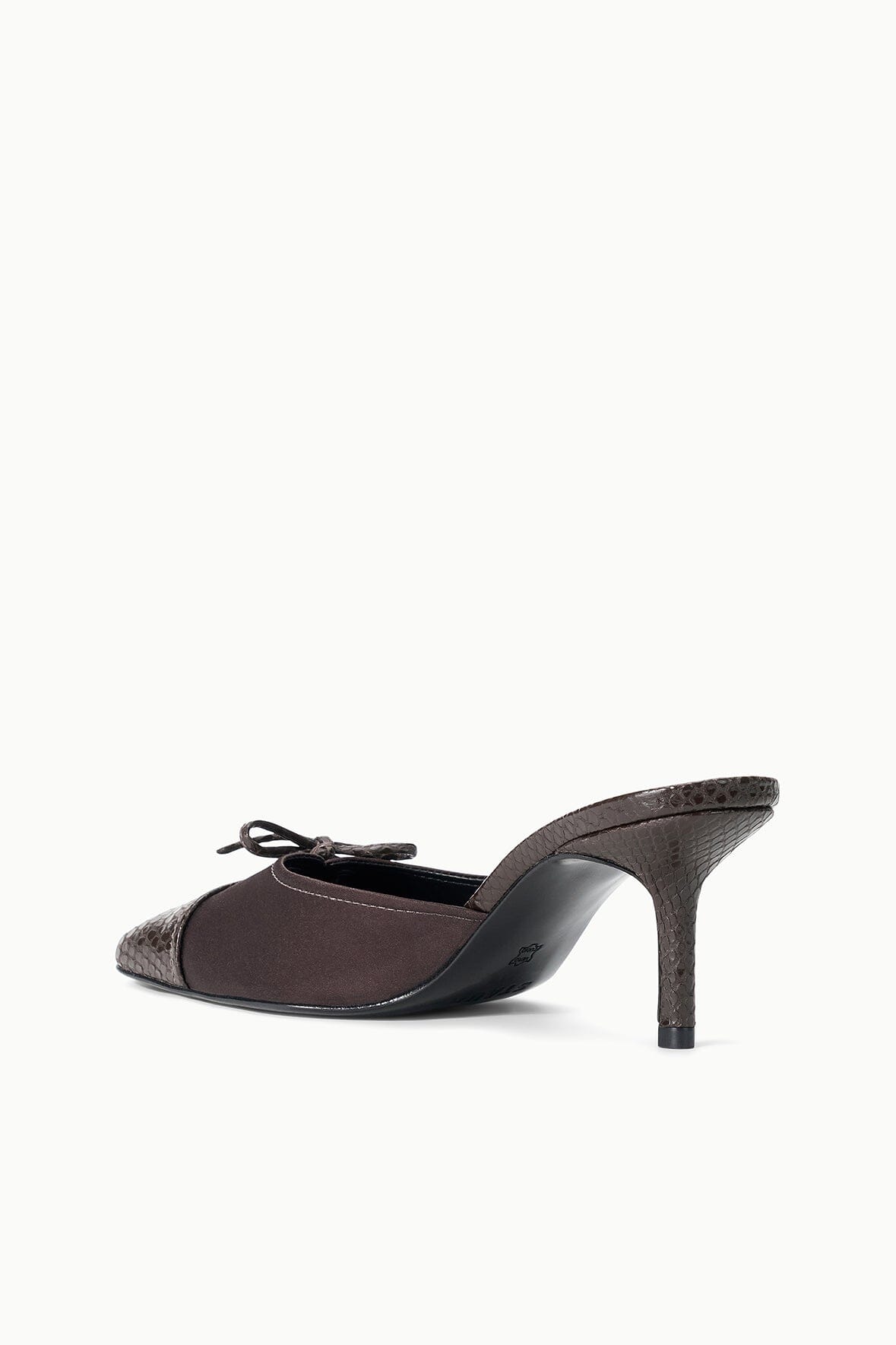 Faye Mule | Espresso Snake — 5