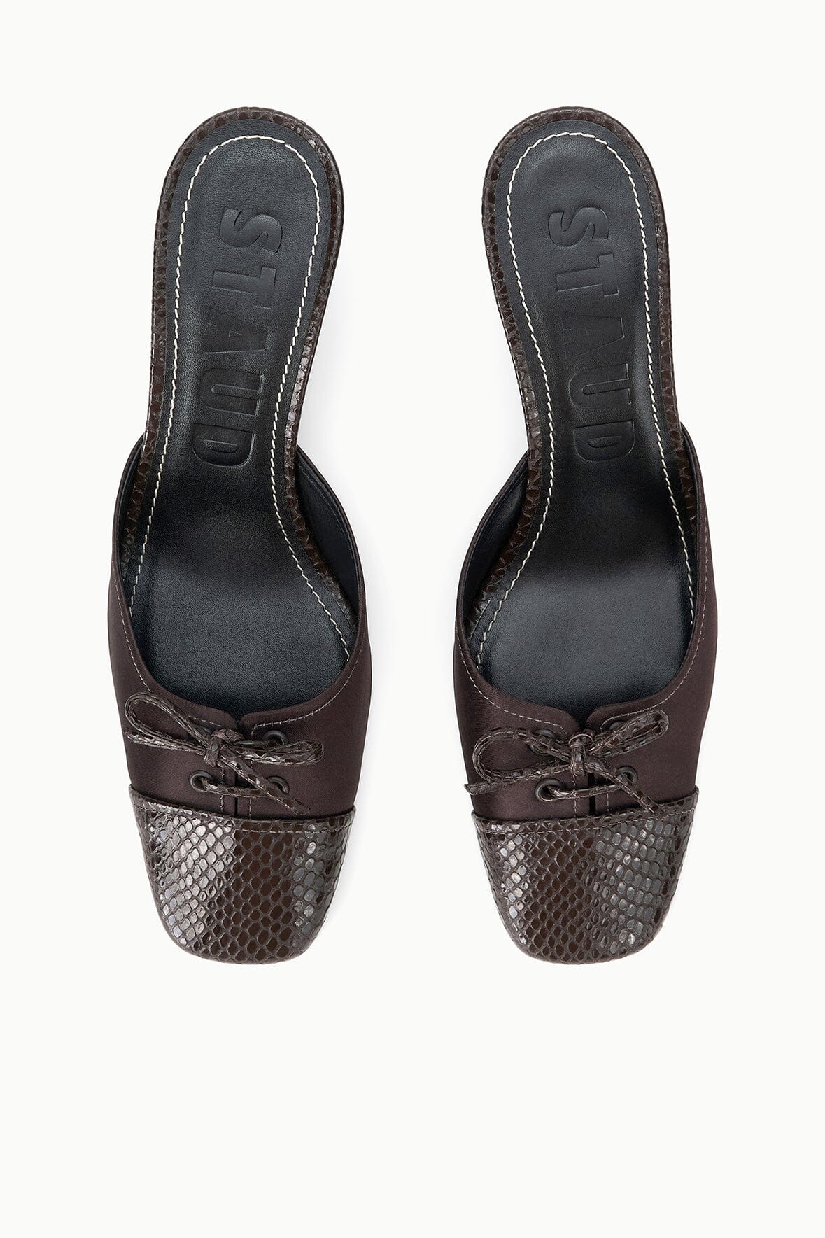 Faye Mule | Espresso Snake — 4