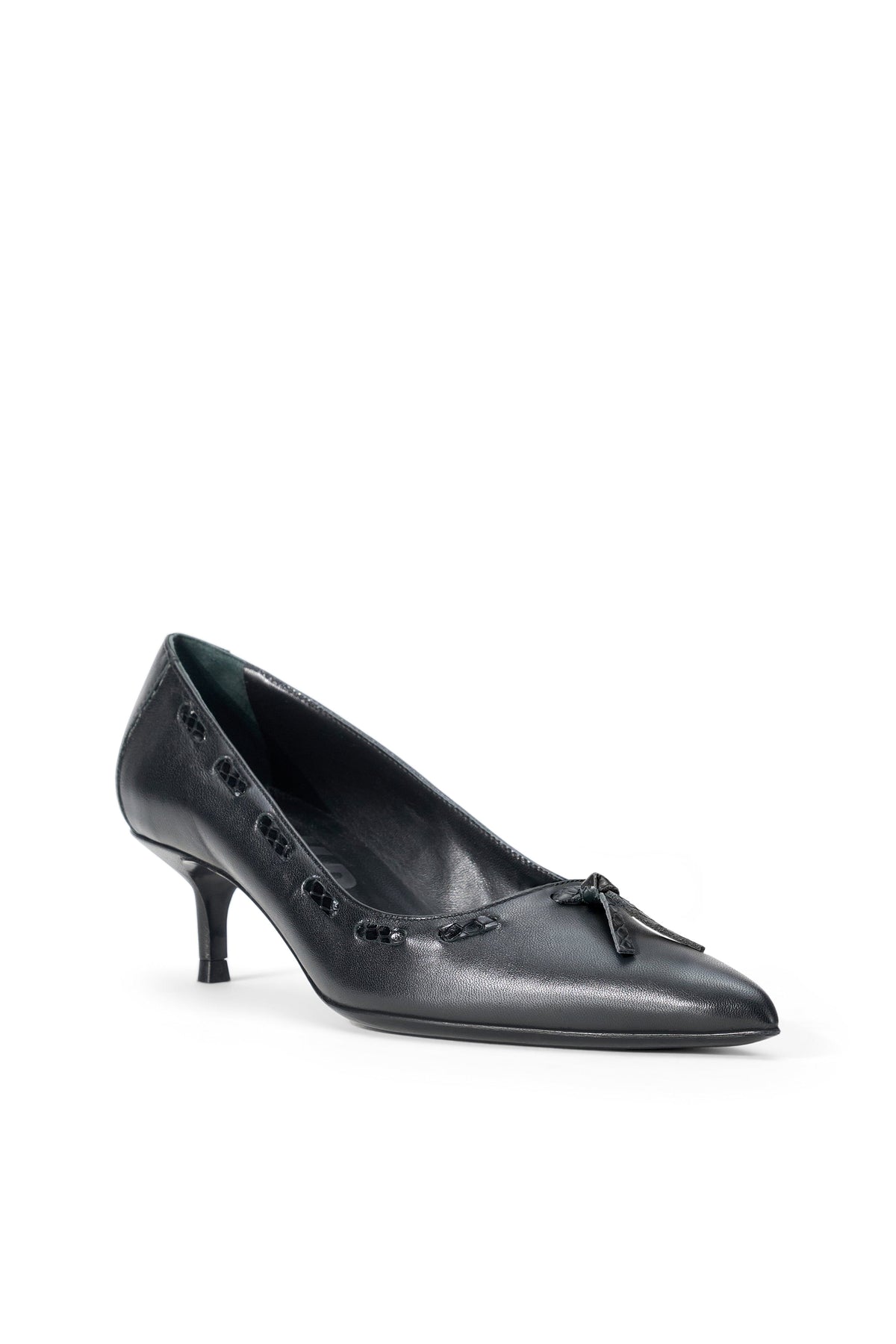 Sebastian Kitten Heel Pump | Black — 2