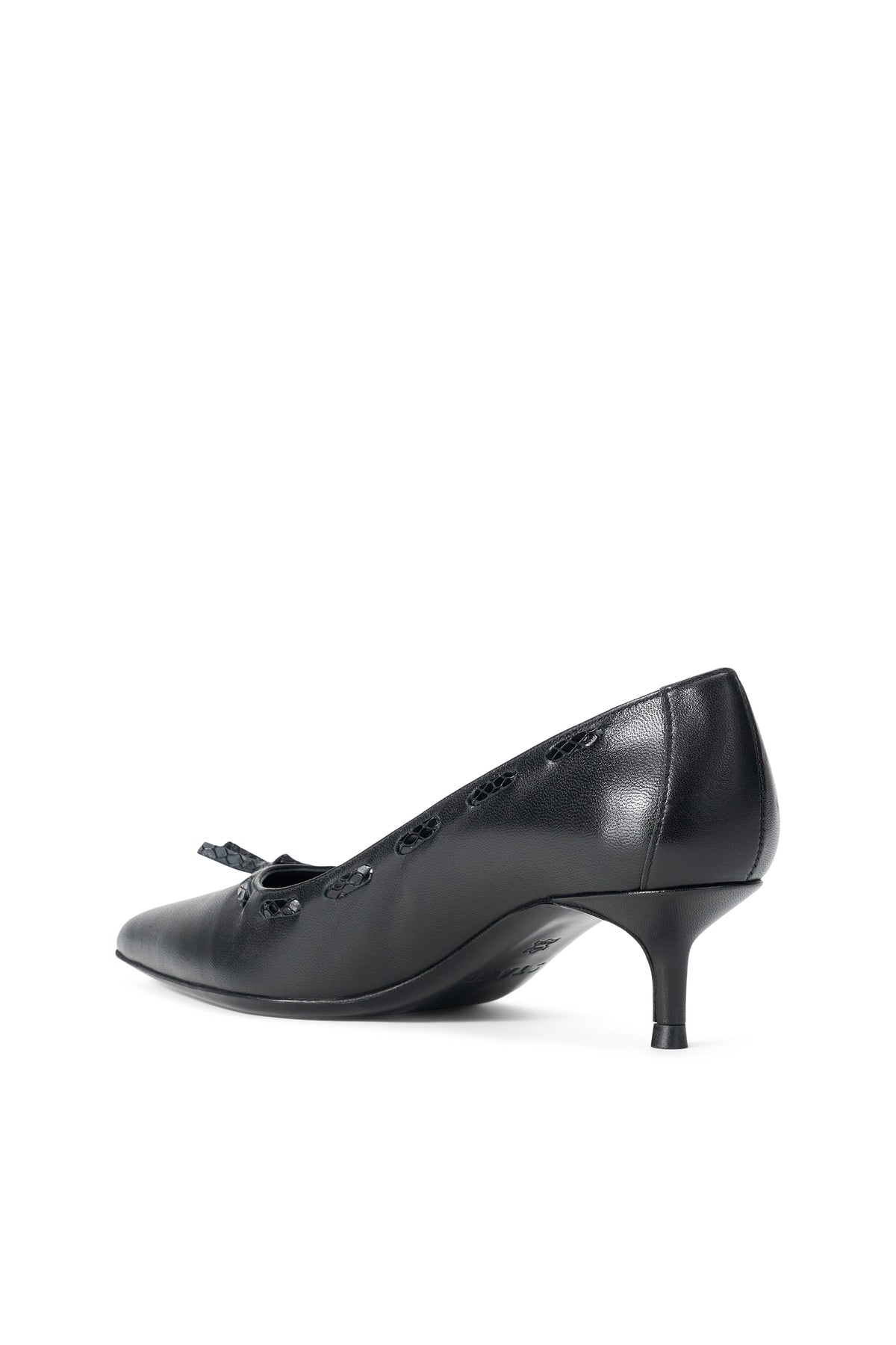 Sebastian Kitten Heel Pump | Black — 5