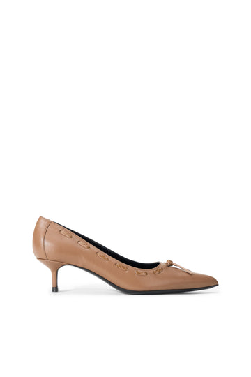 Sebastian Kitten Heel Pump | Husk — 1