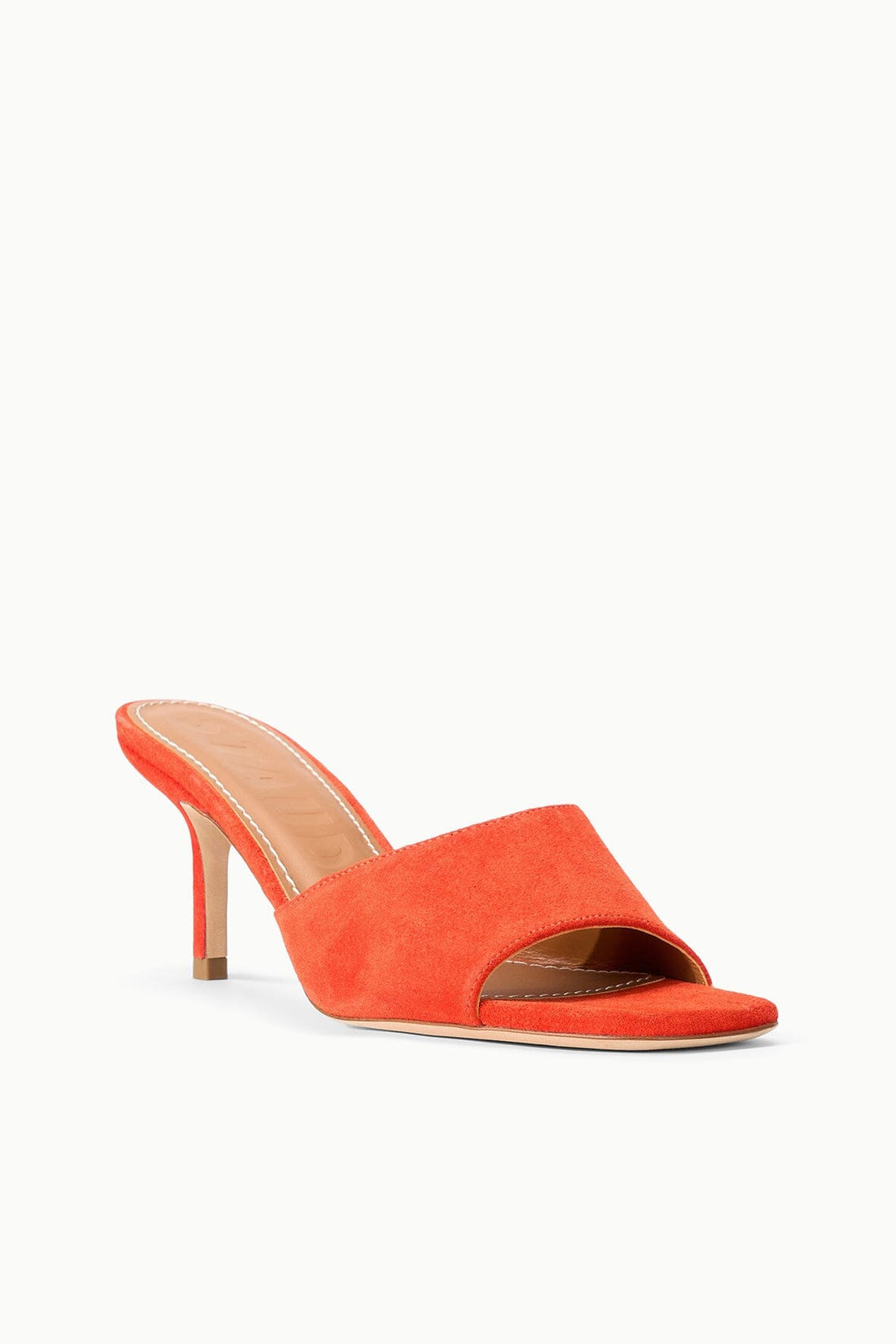 Bea Mule | Tangelo Suede — 1