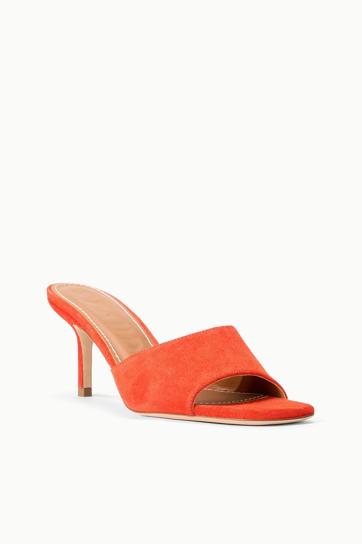 Bea Mule | Tangelo Suede — 2