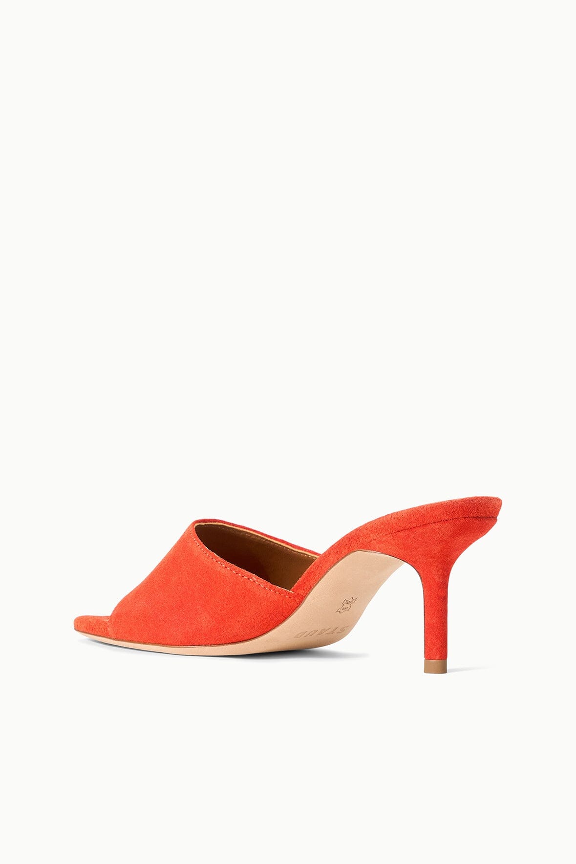 Bea Mule | Tangelo Suede — 8
