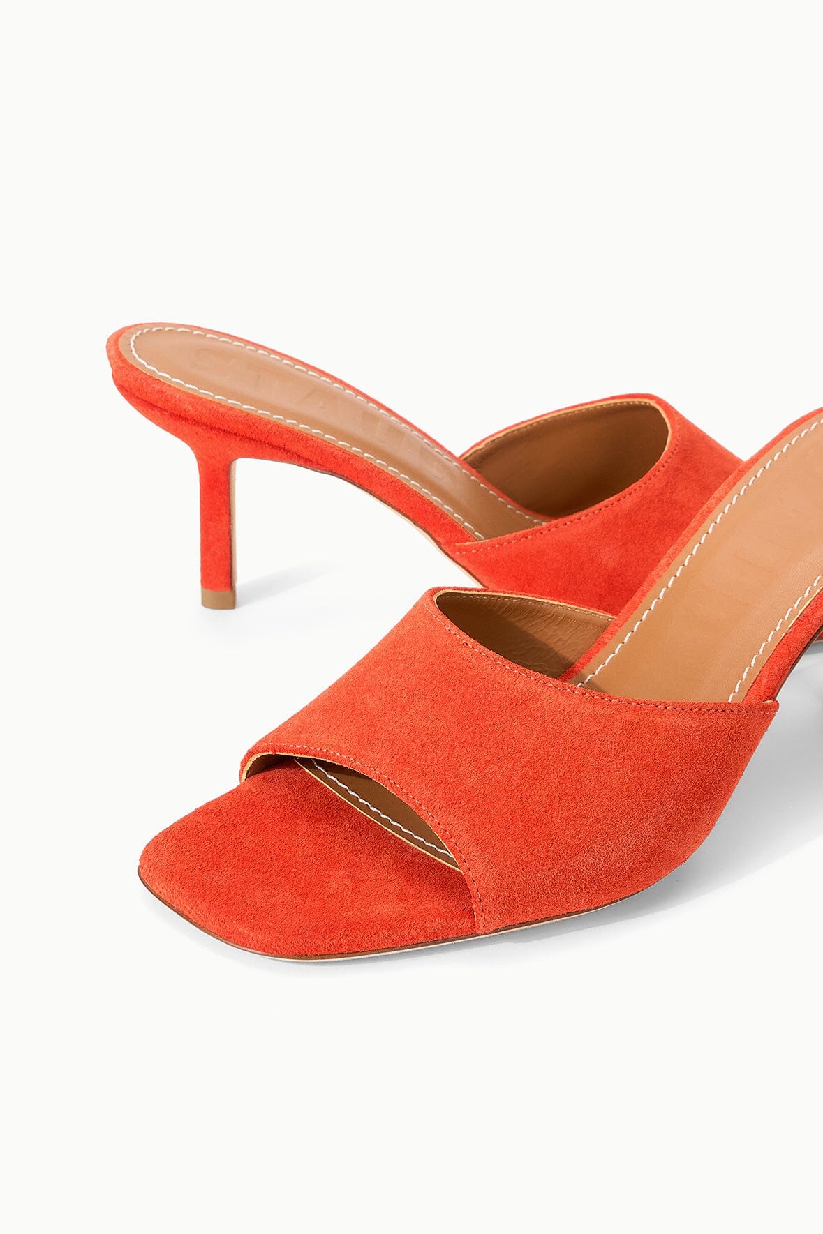 Bea Mule | Tangelo Suede — 6
