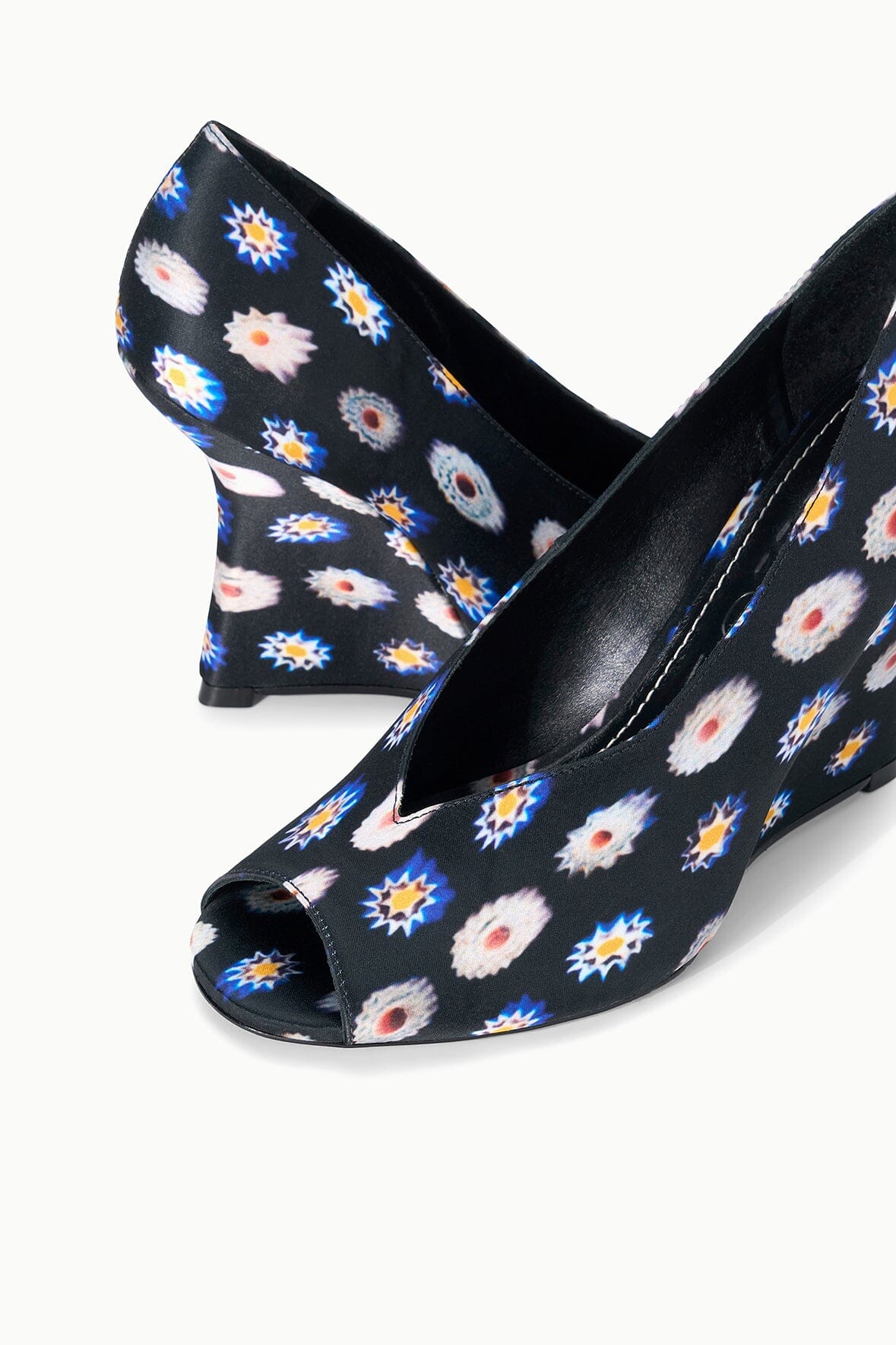 Brigitte Peep Toe Wedge | Glasswork — 6