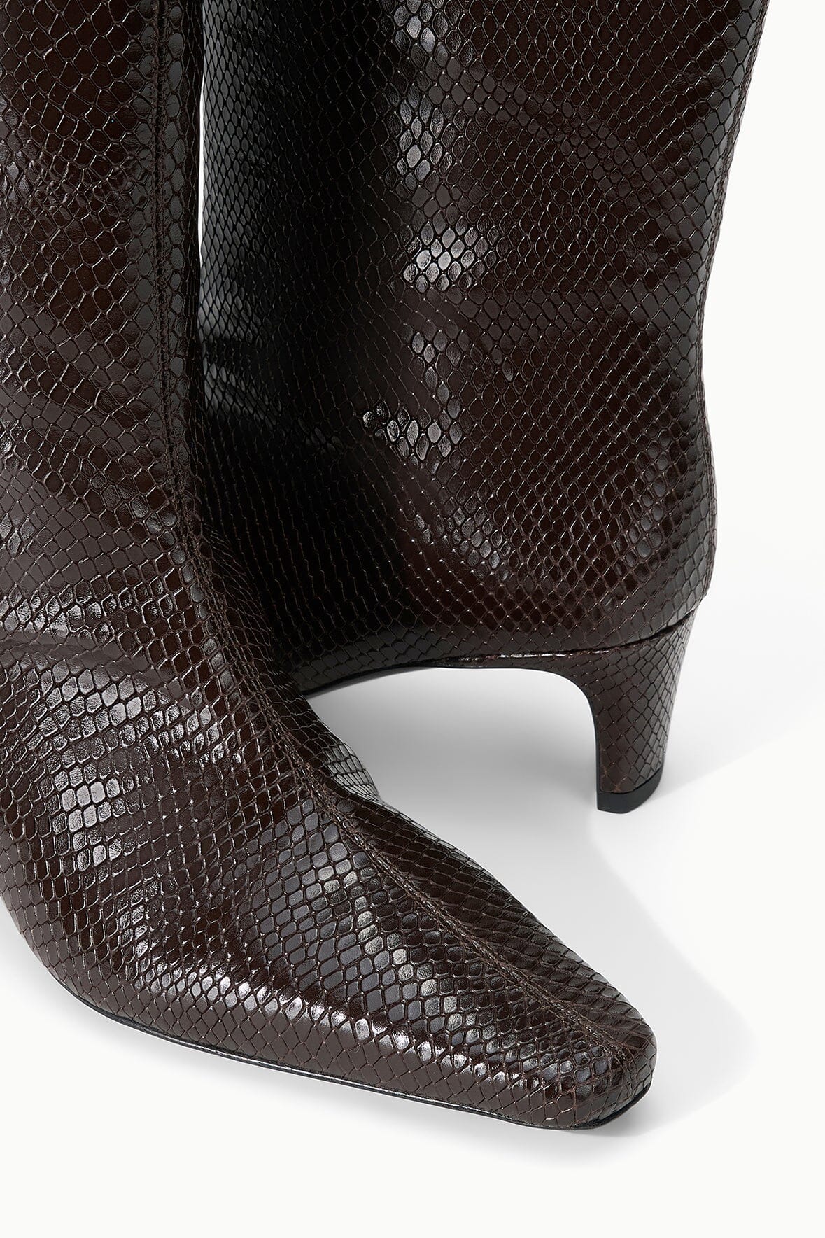 Wally Boot | Espresso Snake — 8