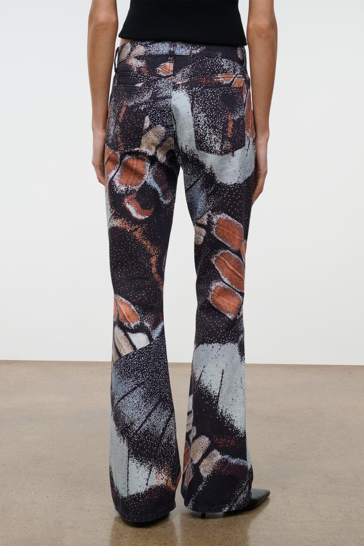 Franky Flare Jean | Butterfly Sky — 4