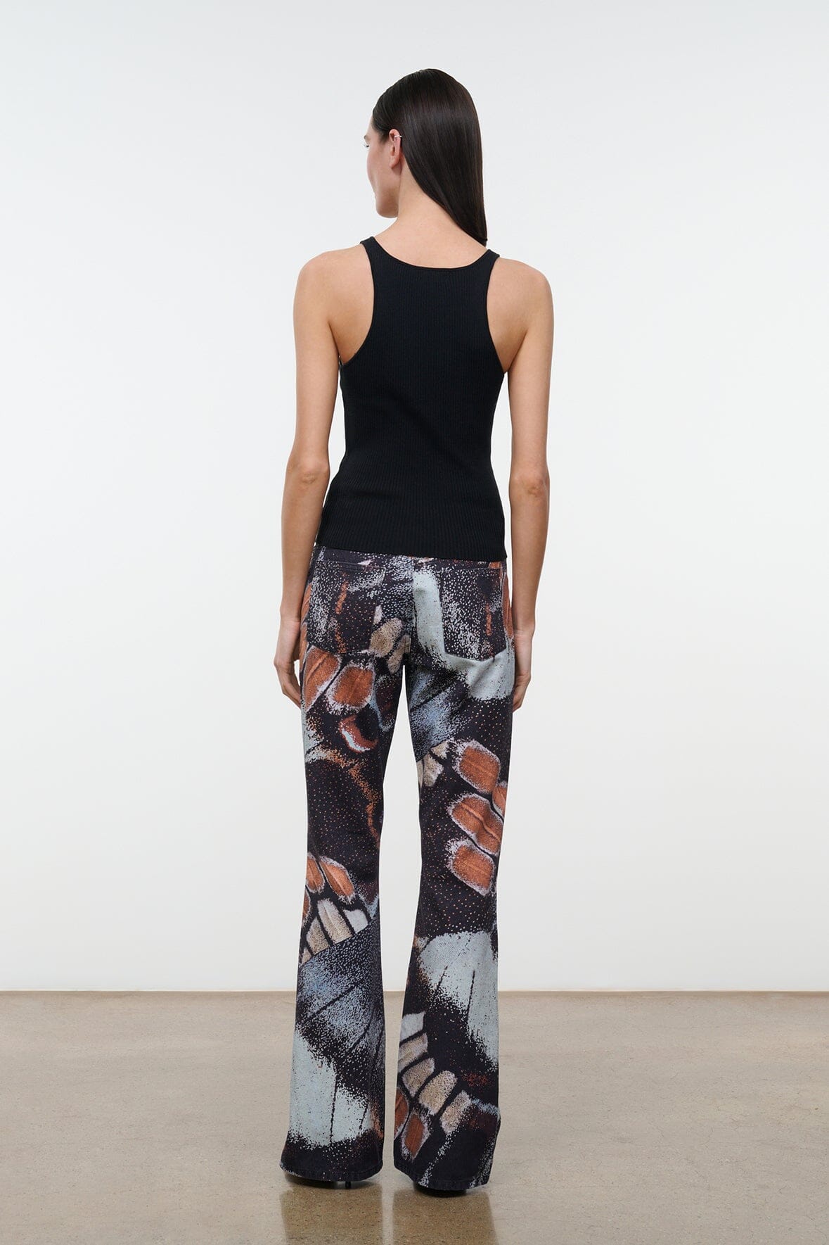 Franky Flare Jean | Butterfly Sky — 3