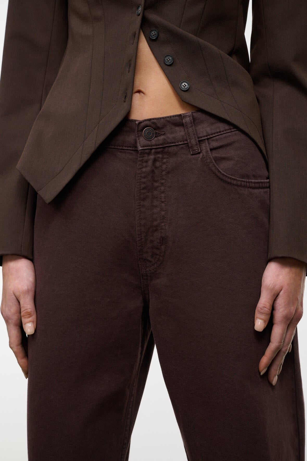 Leo High Rise Jean | Earth — 3