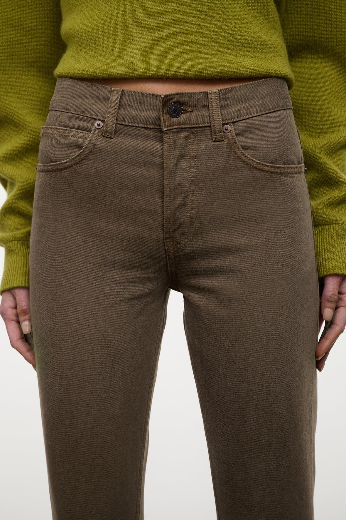 Teddy Straight Jean | Greige — 3