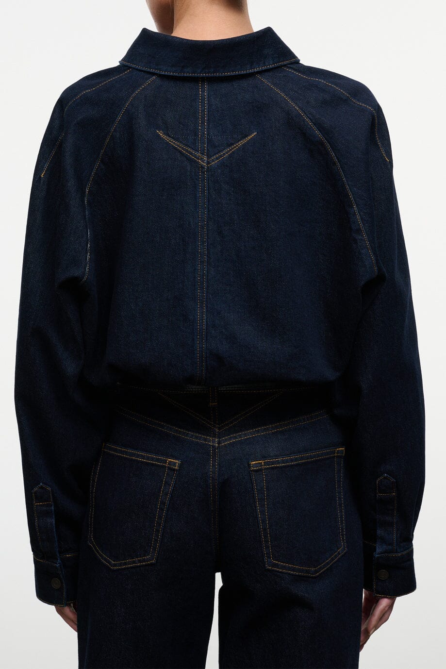 Myles Shirt Jacket | Indigo — 3