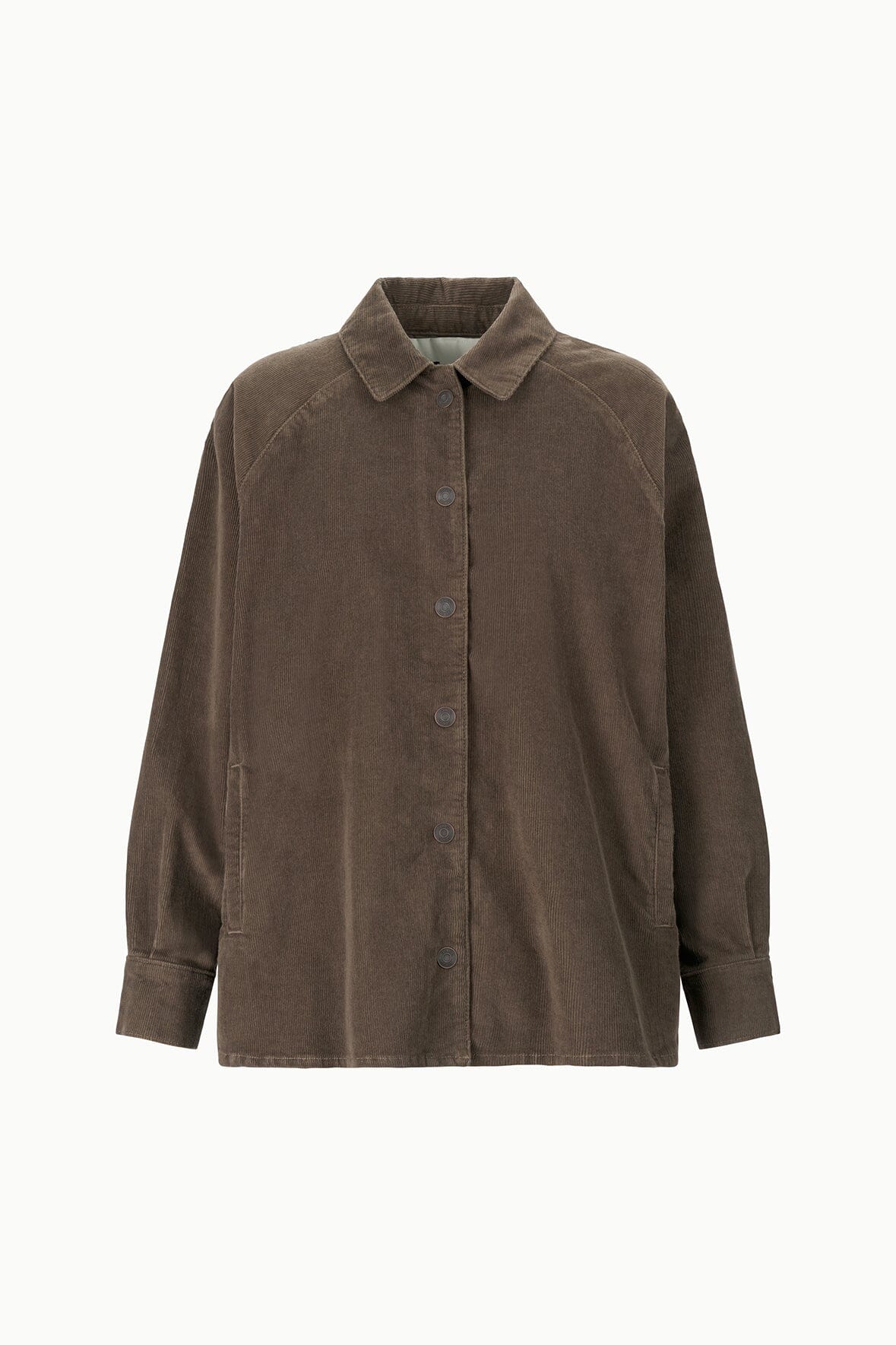 Myles Shirt Jacket | Oyster Corduroy — 6