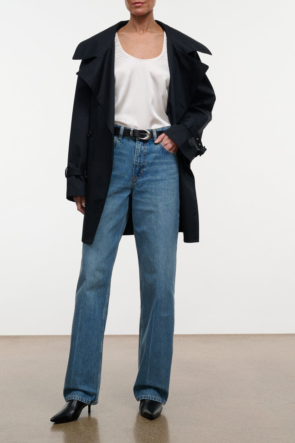 Leo High Rise Jean | Archive Crease — 6
