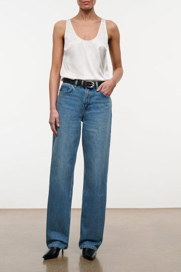 Leo High Rise Jean | Archive Crease — 1