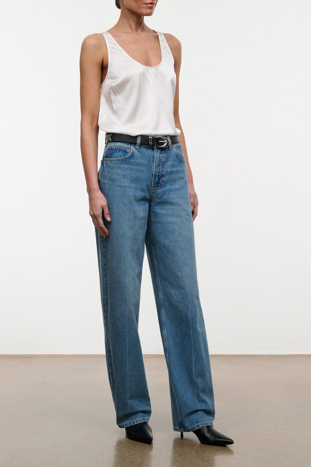 Leo High Rise Jean | Archive Crease — 2