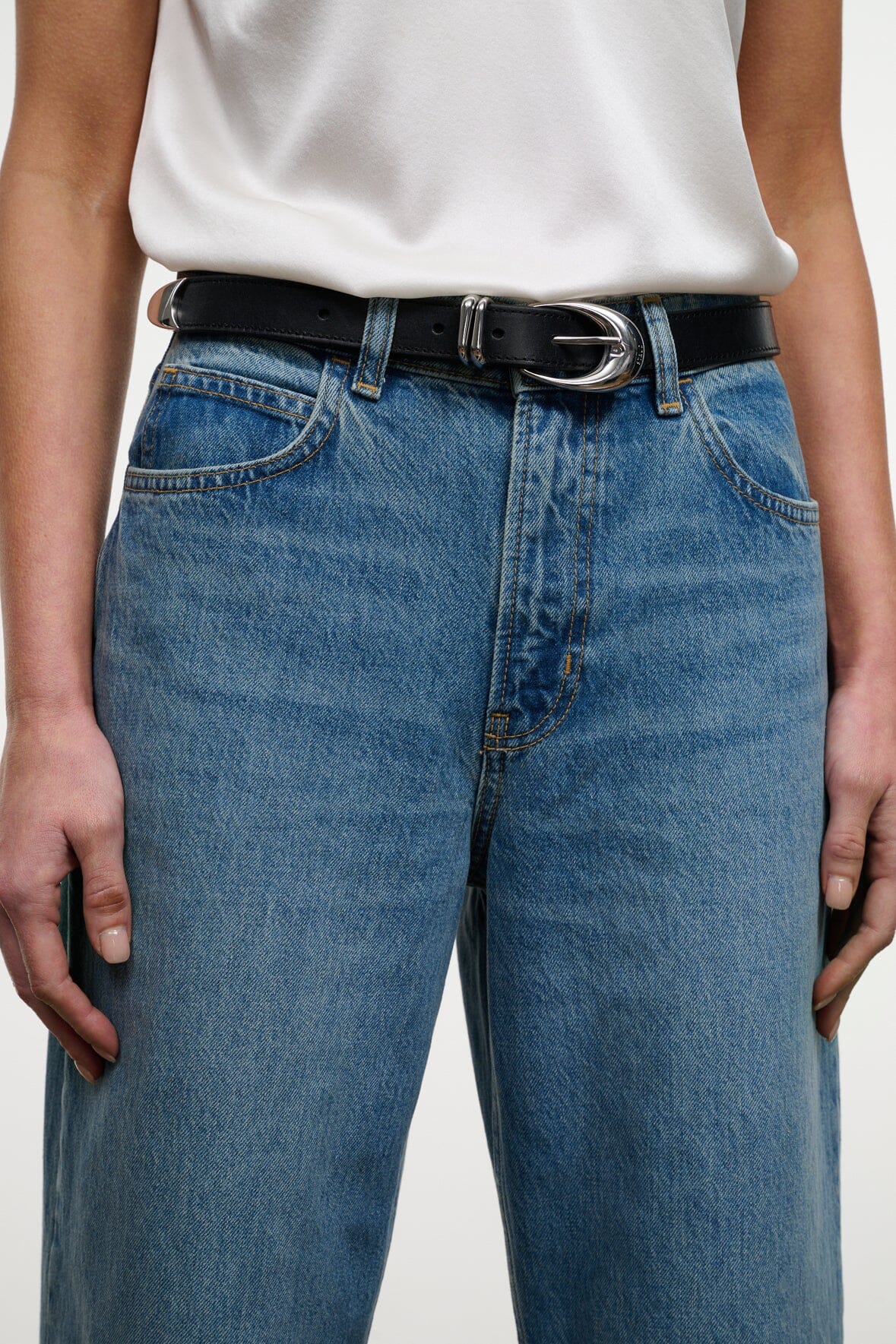 Leo High Rise Jean | Archive Crease — 5
