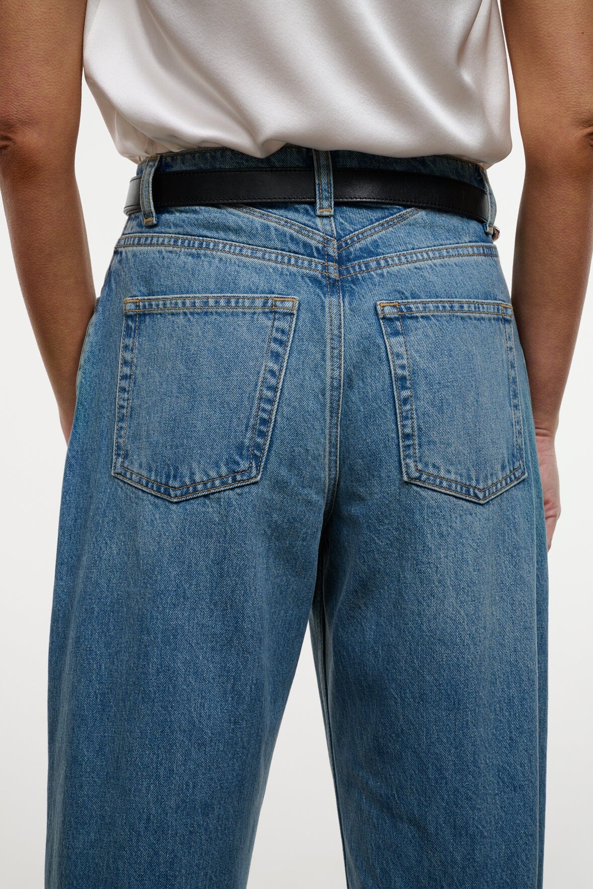 Leo High Rise Jean | Archive Crease — 4