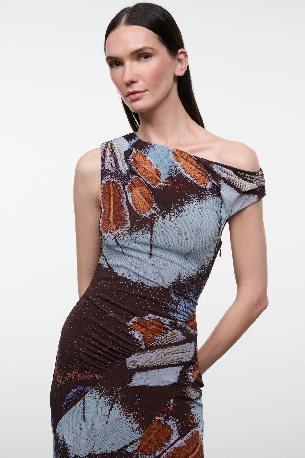 Amaris Dress | Butterfly Sky — 2