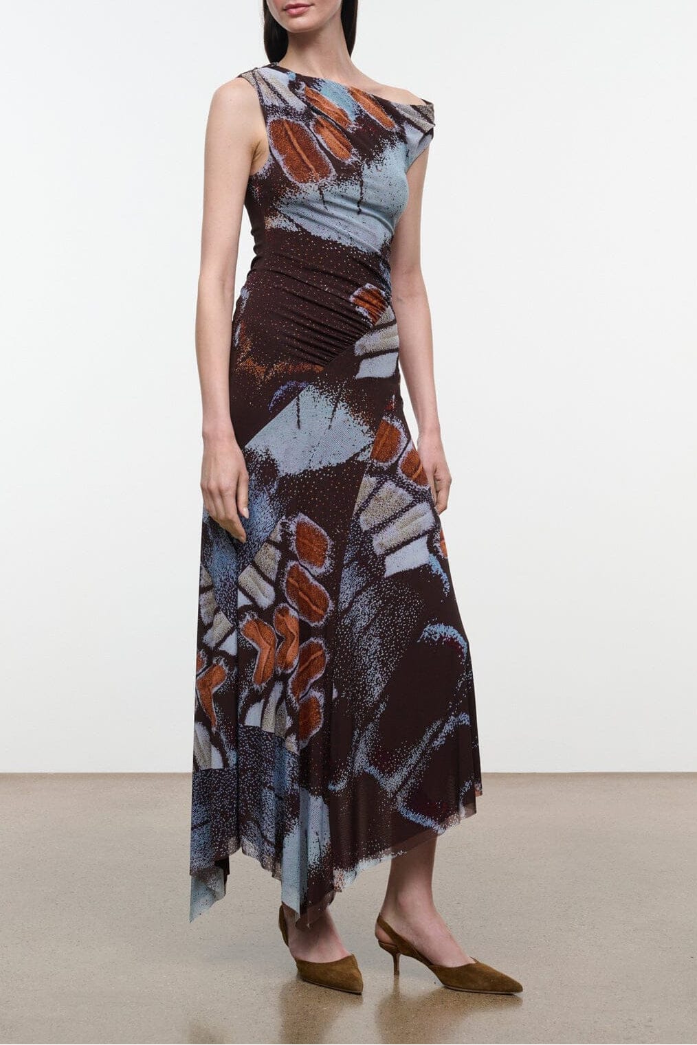 Amaris Dress | Butterfly Sky — 1
