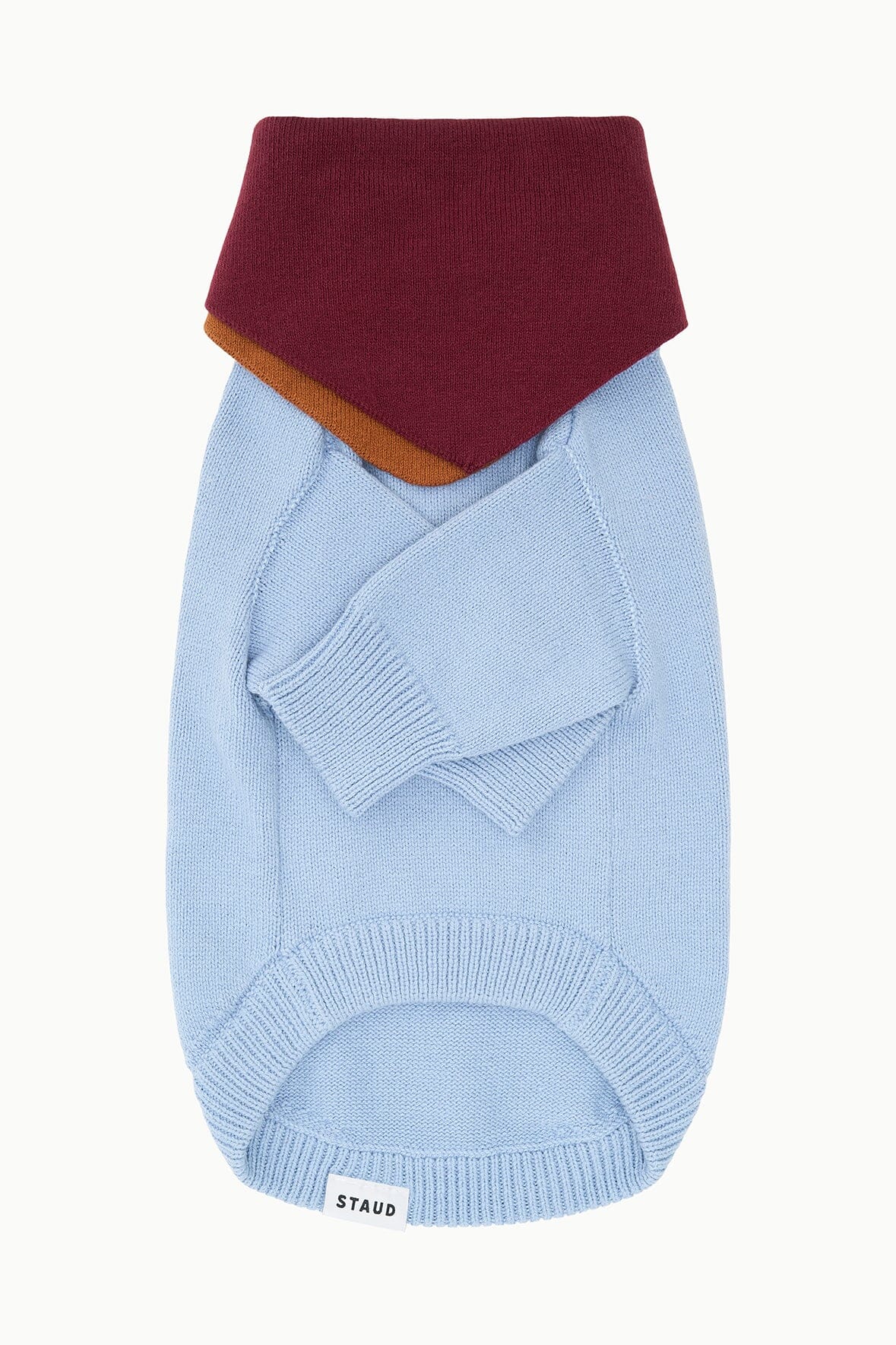 Pet Winston Sweater | Powder Blue Multi — 2