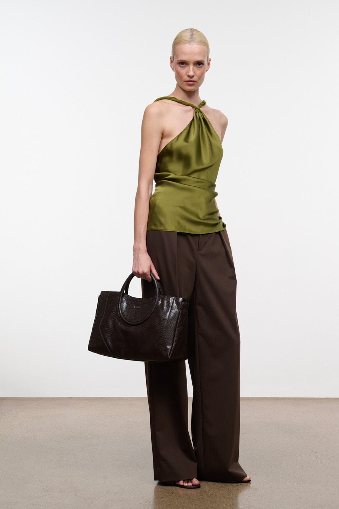 Maude Satchel | Espresso Snake — 3